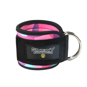 Correas de Tobillo para Gimnasio y Fitness con Anillo en D, Diseño Personalizado con Logotipo, para Protección en Entrenamientos de Piernas - Product Image 1