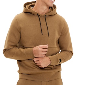 Sweat à capuche unisexe personnalisé en molleton 100 % coton épais 420g, écologique, respirant, style streetwear, teint uni, avec logo OEM, coupe classique pour l'hiver - Product Image 6