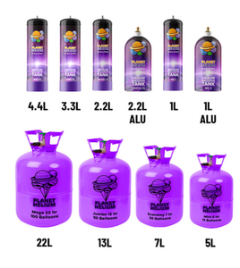 Tanque de Helio Portátil de 5L para Globos, Cilindro de Gas Helio Ligero para Inflar Globos en Fiestas de Cumpleaños - Product Image 2