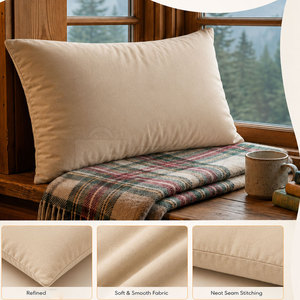 Fundas de Almohada Teñidas de Alta Calidad en Tela de Poliéster y Algodón, Colores y Tamaños Personalizados, Costura a Medida para Hoteles y Hogares, Pedidos al por Mayor - Product Image 4