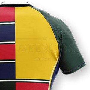 Maillots de rugby personnalisés OEM, vêtements d'équipe par sublimation, maillots de rugby respirants de haute qualité, vente en gros de maillots de rugby - Product Image 5