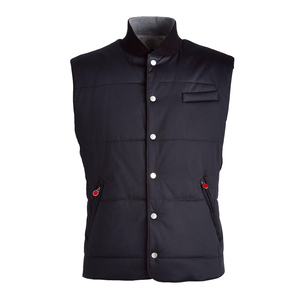 Men's Sleeveless Winter Puffer Jacket Quilted Insulated <b>Vest</b> Casual Outdoor Clothing Wholesale Manufacturer Comfortable - Product Image 1