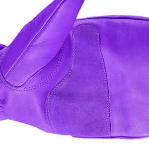 New Custom Design Non Slip Adjustable Wrist Strap Full Finger Unisex <b>Ski</b> Gloves Mitten High Quality Leather for Snowboarding - Product Image 2