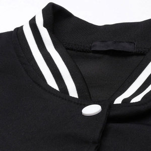 Blouson universitaire pour femme en 100% laine, personnalisé OEM, en gros, grande taille, écologique, respirant, pour le basketball - Product Image 4