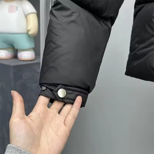 Nouvelle Arrivée Veste Coupe-Vent Rembourrée à Capuche Respirante à Col Rabattu pour Homme, Style High Street Printemps - Product Image 4