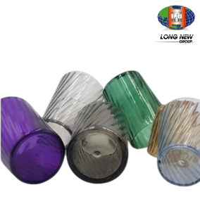 LONGNEW Lightweight PET <b>Plastic</b> Water Cups | Reusable Food-Grade Drinkware - Product Image 6