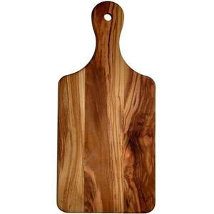 Tabla de cortar de madera artesanal con textura de madera natural para una preparación y presentación elegantes de alimentos en la cocina. - Product Image 2