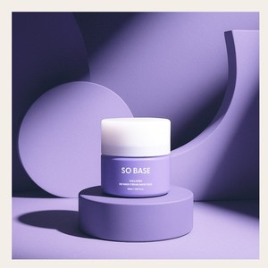 Masque visage coréen K-Beauty So Base Collagen, masque crème sans rinçage, fabriqué en Corée, 50g, unisexe, soin de la peau à domicile - Product Image 2
