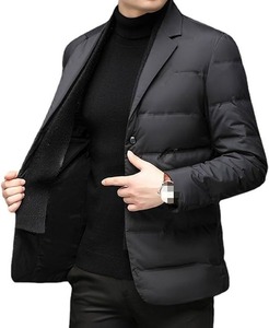 Custom Men's Hooded Spring <b>Waterproof</b> Quick-drying Breathable Eco-Friendly <b>Padded</b> Bubble Jacket Quilted Outdoor Puffer Front - Product Image 1