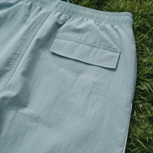 Pantalon coupe droite coupe-vent pour femme Primefield Enterprises, color block, taille mi-haute, cordon élastique, coupe classique formelle - Product Image 4