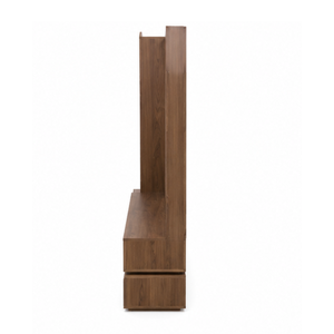 Modern Solid Teak Wood <b>TV</b> Cabinet Entertainment Center Living Room <b>Wall</b> <b>Unit</b> Storage Shelf Luxury Home Furniture - Product Image 3