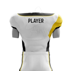 Diseña tu propio uniforme de fútbol americano con doble protección, uniforme de fútbol americano sublimado. - Product Image 5