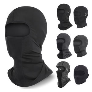 Masque de ski noir avec logo personnalisé, passamontagna, masque intégral pour moto, masque de ski, balaclava d'été pour motos - Product Image 1