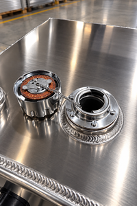 Bac de Réservoir de Carburant en Aluminium de Qualité Export pour Diesel, Plaque de 4 mm, 30, 50, 70 Gallons, Fabrication Sur Mesure, Fabricant OEM - Product Image 4
