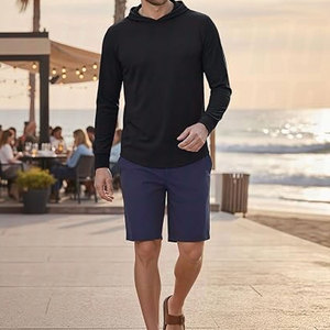 Men’s UPF 50+ Sun <b>Protection</b> <b>Hoodies</b> <b>UV</b> Lightweight Fishing Shirts Long Sleeve Work Outdoor <b>Hoodies</b> Breathable Quick Dry - Product Image 3