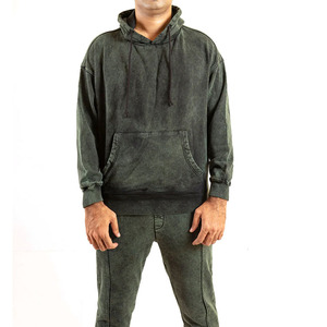 High Quality Winter Hooded Casual Men's Customized Design 100% <b>Polyester</b> <b>Tracksuits</b> - Product Image 2