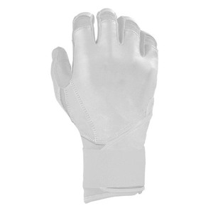Gants de frappe en cuir blanc ELIXE SPORTS avec fermeture auto-agrippante, pour main droite/gauche, rembourrés, à enfiler, unisexe, pour entraînement adulte - Product Image 3