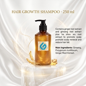 Shampooing Traitant la Chute des Cheveux à Base de Plantes, Formule Personnalisée pour la Croissance Capillaire à la Racine de Ginseng, Parfum et Couleur Personnalisés, Fabrication OEM - Product Image 1