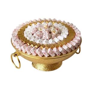 Moderna y Elegante Tazón de Chocolate de Aluminio de Alta Calidad, Centro de Mesa Decorativo Plateado para Uso en Hoteles y Restaurantes - Product Image 4