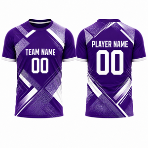 Tenue de football haut de gamme coupe athlétique, ensemble maillot et short imprimé couleur unie, personnalisable pour équipe, entraînement et matchs professionnels - Product Image 5