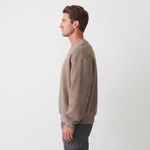 Sweat-shirts d'hiver oversize pour hommes, en molleton épais, col rond, sweat-shirt de jogging à manches longues pour hommes, sweat-shirt streetwear pour hommes - Product Image 3