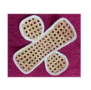 แผ่นรองหมวกกันน็อคแบบถอดได้ทำจากหวาย/สาน ผลิตในเวียดนาม / แผ่นรองหมวกกันน็อคแบบถอดได้ทำจากหวาย/สาน - Product Image 3