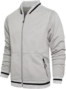 Pantalon de jogging gris en coton pour homme avec braguette zippée et poches latérales, coupe droite, design 2-en-1 à capuche pour l'été - Product Image 2