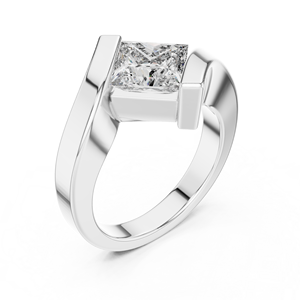 Saella 14K Gold Plated Vintage Style Emerald-Cut Diamond <b>Ring</b> for Women Classic <b>Cubic</b> <b>Zirconia</b> with Antique Touch - Product Image 5