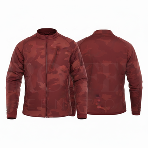 Veste de travail camouflage élégante et tendance, personnalisable, unisexe, avec logo sur mesure, manches longues, en mélange de coton, coupe classique - Product Image 2