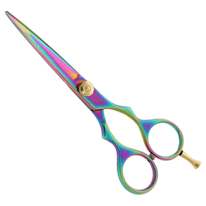 Ciseaux de coiffure professionnels de 6 pouces, marque privée, en acier inoxydable durable, faible MOQ, fournitures pour salons de coiffure - Product Image 6