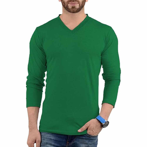 Camisa Casual de Cuello en V para Hombre, Nuevo Diseño, Personalizada, Sublimada, de Algodón de Alta Calidad - Product Image 3