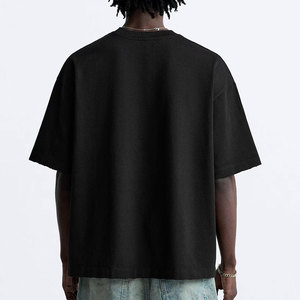 Camisetas Deportivas Casuales Extra Grandes para Hombre, con Logotipo Personalizado, Cuello Redondo, Estampadas, 100% Algodón Ecológico, Gran Venta - Product Image 4