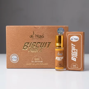 น้ำหอมโรลออน AL HIZA Biscuit Parle สำหรับทั้งชายและหญิง ขนาด 6 มล. กลิ่นหอมหวานติดทนนาน ปราศจากแอลกอฮอล์ น้ำหอมแบบน้ำมันสไตล์อาหรับ สำหรับผู้ชายและผู้หญิง - Product Image 2