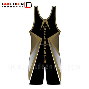 Singlets de lutte en Spandex, hauts une pièce, personnalisé, pour hommes, collection 100% - Product Image 2