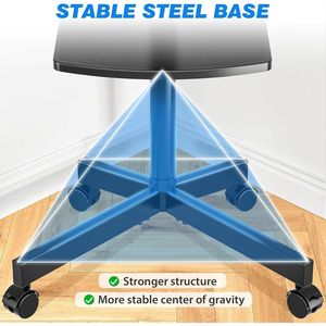 ขาตั้งทีวีแบบเคลื่อนย้ายได้ สำหรับทีวีจอแบน/โค้ง LCD LED ขนาด 23-60 นิ้ว รับน้ำหนักได้ถึง 88 ปอนด์ - Product Image 5