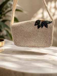 Sac à main en perles de verre fait main, best-seller, pour femmes, sac de soirée tendance pour fête, mariage, dîner et événements spéciaux, en vente - Product Image 3