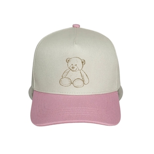5-Panel <b>Quick</b>-<b>Dry</b> Performance Golf Hat 2-Tone Breathable Lightweight Baseball <b>Cap</b> With Custom Logo Inner Tape Snapback Closure - Product Image 1