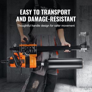 Trapano carotatore robusto da 3500W con punta diamantata da 0.8-11.8 pollici per calcestruzzo, con supporto per trapano e potenza di perforazione da 0.8-11.8 pollici - Product Image 5