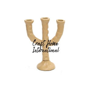 Portavelas de Estilo Nórdico, Decoración de Mesa Minimalista Escandinava Moderna, Centro de Mesa para Hogares de Lujo - Product Image 1