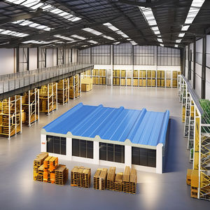 Panel Sándwich para Techo PROCY PIR, Aislamiento de Acero Galvanizado, Insonorizado, Ecológico y Resistente al Fuego, de Grado Industrial - Product Image 1