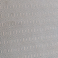 Tapis Kilim en coton fait main avec motif abstrait, tissé à la main, réversible, à poils ras et fins, pour salon