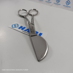 Customized Embroidery <b>Scissors</b> Wholesaler Custom Black Color <b>Sewing</b> Craft <b>Scissors</b> Custom Duckbill <b>Scissors</b> Carpet Shears - Product Image 1
