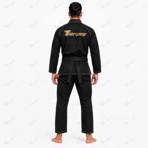 Pantalones de Jiu Jitsu Brasileño de 450 GSM, Algodón Ripstop, Costuras Reforzadas, Uniforme de Entrenamiento Cómodo, Academia de Artes Marciales, OEM - Product Image 4