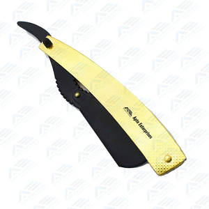 Cuchillas de un solo filo reemplazables, maquinilla de afeitar plegable profesional, maquinilla de afeitar de peluquero de Apto Enterprises, maquinillas de afeitar de alta calidad - Product Image 3