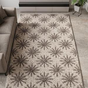 Handwoven <b>Cream</b> <b>Grey</b> Solid Color Wool Anti-Slip Modern Minimalist Area <b>Rug</b>-Home & Commercial Use Floor Carpet - Product Image 1