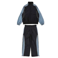 Chaqueta Cortavientos de Verano para Hombre, Negra, Casual, Impermeable, Personalizable, de Alta Calidad, con Cuello en V, Transpirable, Satinada, 220g