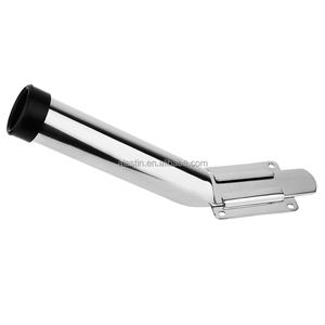 Portacanna da Pesca in Acciaio Inox Lucidato a <span class=keywords><strong>Specchio</strong></span> con Montaggio a Scorrimento, Accessorio Nautico - Product Image 1