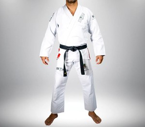 ชุดยูโดคาราเต้ BJJ GI ผ้าฝ้ายยืด 100% แห้งเร็ว ระบายอากาศได้ดี สำหรับทุกเพศ ทุกวัย  โลโก้ด้านหน้าปรับแต่งได้ บริการ OEM ชุดยิวยิตสูคิโมโน - Product Image 2
