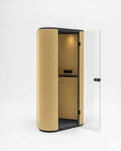 Muebles de Oficina Hana, Cabina Acústica Compacta Individual de un Solo Color - Product Image 1