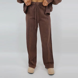 ชุดวอร์มฮู้ดดี้ HAMIO SPORTS รุ่น Unisex ผ้าหนา ยืดได้สี่ทิศทาง ระบายอากาศได้ดี ผลิตจากโพลีเอสเตอร์/คอตตอน เอวยางยืด มีกระเป๋าข้าง สีพื้น - Product Image 5